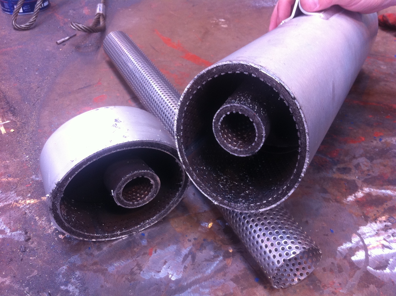 Uitlaatdemper modificatie Suzuki SV1000 | Motor-Forum